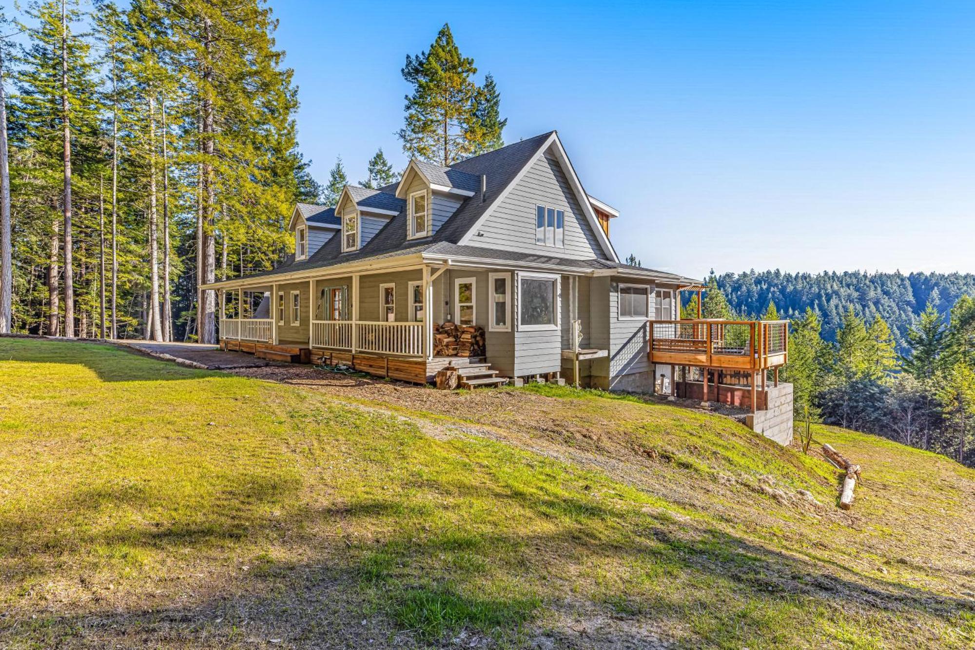 Mendocino Redwood Retreat - Vista Home Albion Exterior foto